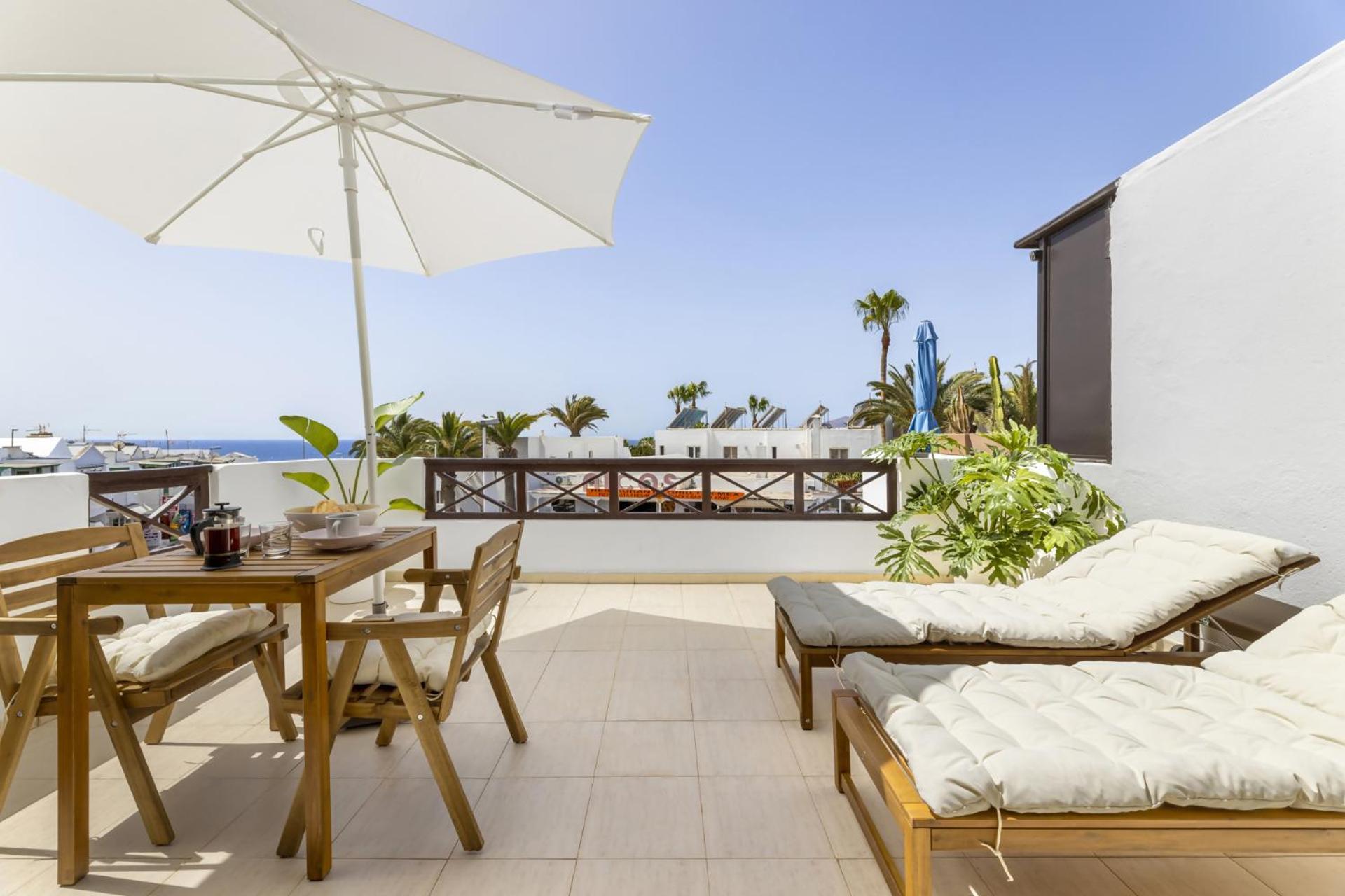 Sea View Apt Puerto Del Carmen ปูแอร์โตเดลคาร์เมน ภายนอก รูปภาพ